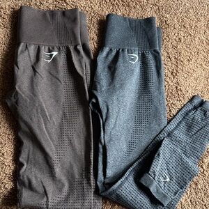 Gymshark Leggings - Brown and Gray